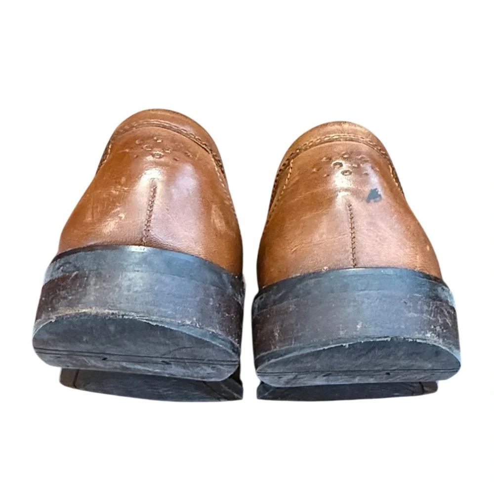Cole Haan Pinch Maine Classic Penny Loafer Brown Leather Slip-On Prep Shoe 7.5M